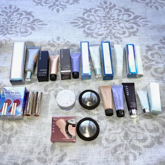 ๐ BECCA Assorted Beauty Makeup Products Primer, Powder,Lipstick+ New - Picture 6 of 15